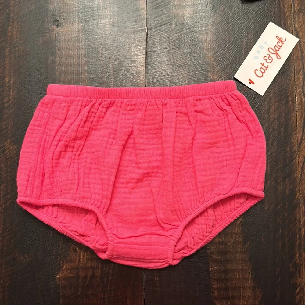 NWT - Baby Girl Diaper Covers/Bubble Shorts